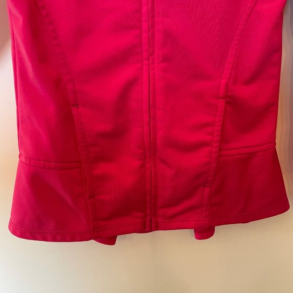Adidas Youth Girls Sz 4T Long Sleeve Track Jacket Full Zip Pink Black Activewear - Picture 6 of 10